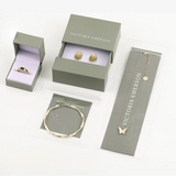 Mother Of Pearl Mini Clover Necklace