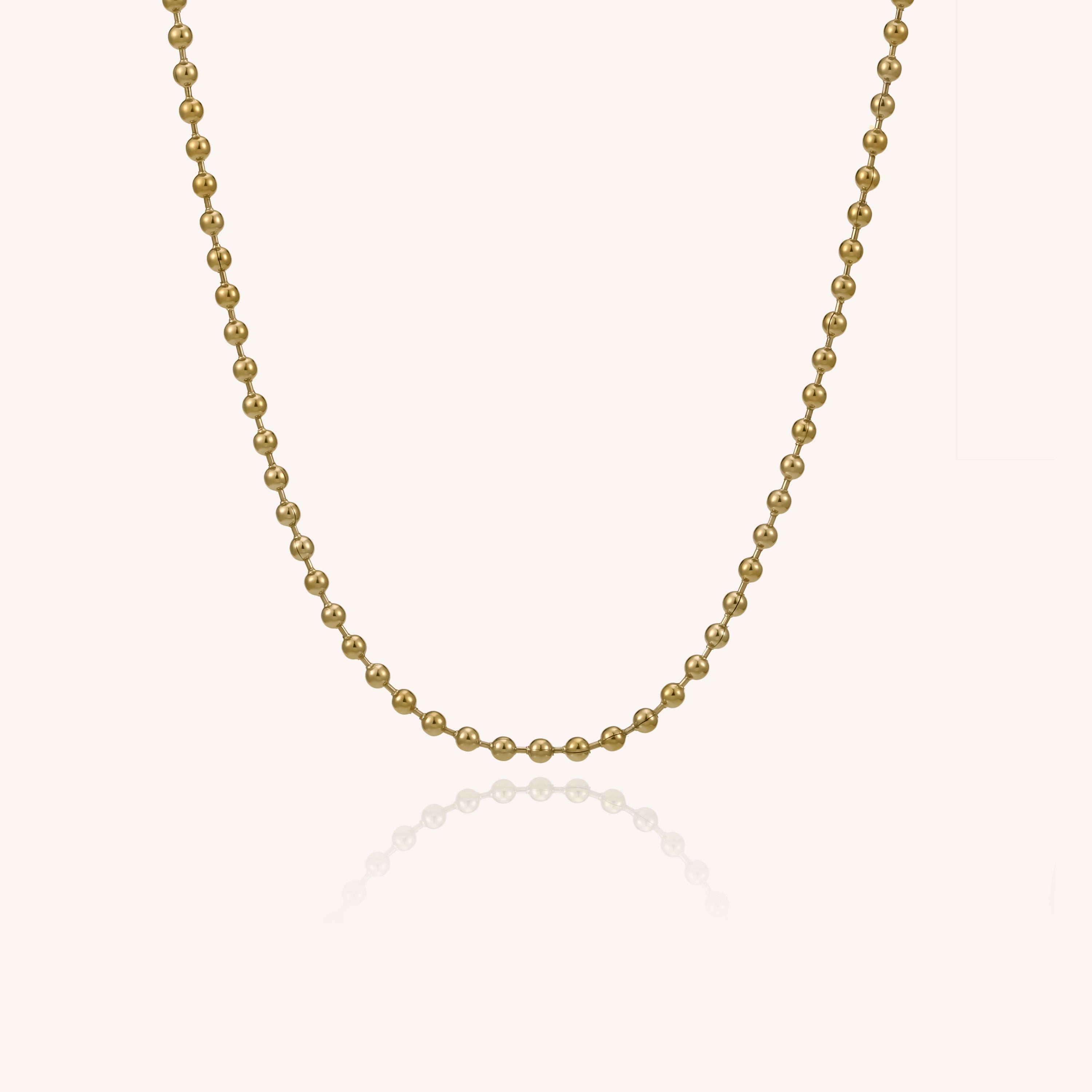 Hillary 3mm Sphere Necklace – Victoria Emerson