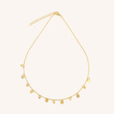 Golden Confetti Necklace