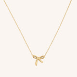 Hannah Bow Necklace