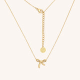 Hannah Bow Necklace