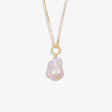 Ocean Gold Vermeil Pearl Droplet Necklace
