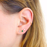 Birthstone Stud Earrings