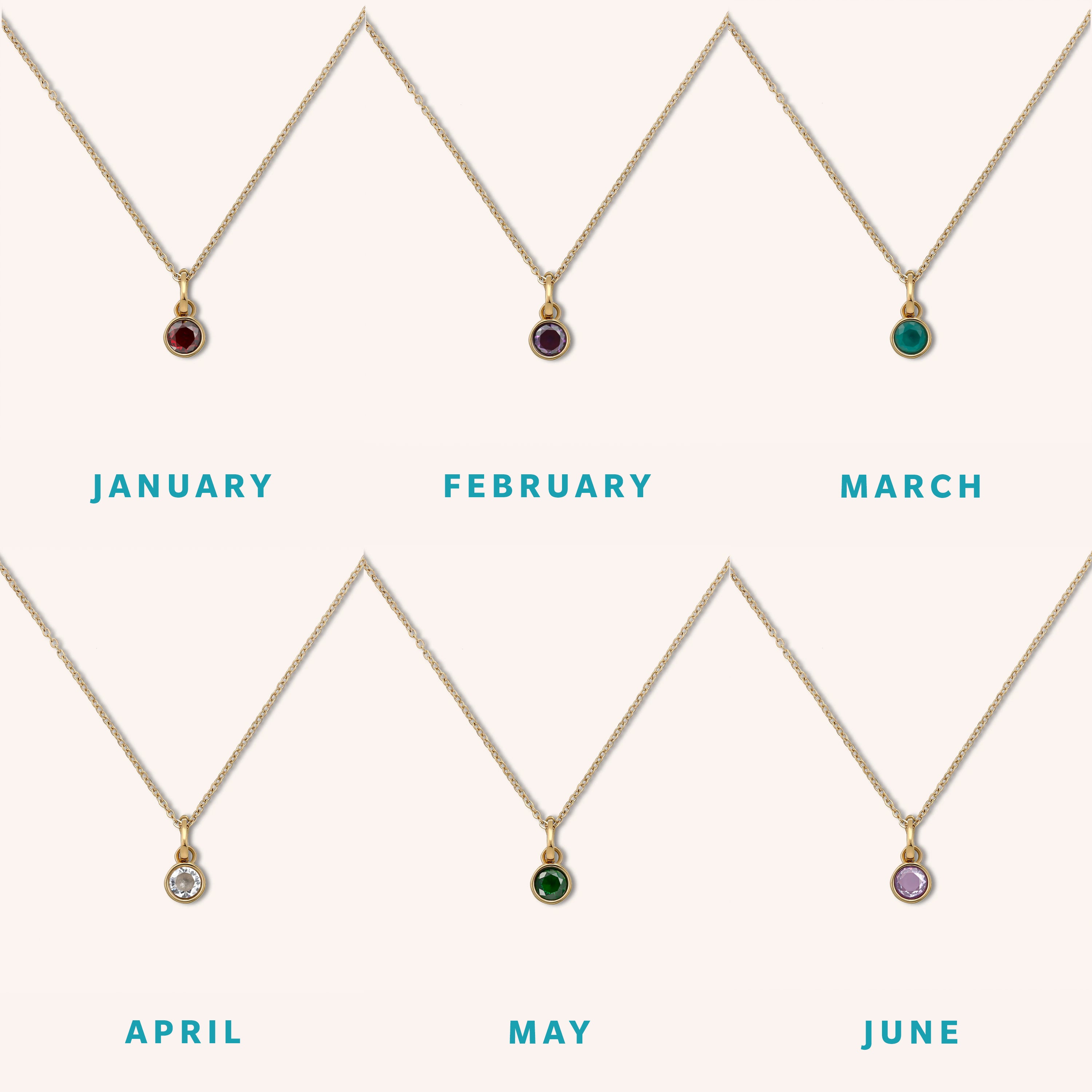 Birthstone Necklace September