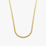 Herringbone Chain Necklace -22"
