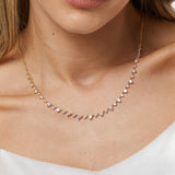 Elizabeth Crystal Necklace