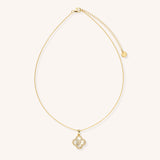 Mother of Pearl Clover Necklace