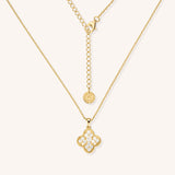 Moissanite Clover Necklace