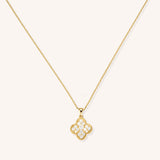 Moissanite Clover Necklace