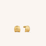 Lisa Mini Gold Earrings