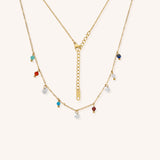 Rachel Holiday Necklace