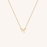 Lacey Bow Necklace