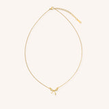 Lacey Bow Necklace