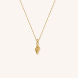 Gold Seashell Necklace