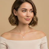 Ava Crystal Stack Necklace