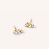 Concetta Crystal Trio Studs