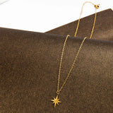 Celestial Coin Pendant Necklace