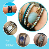 Sedona Stone Wrap Bracelet