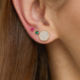 Birthstone Stud Earrings