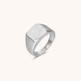 Initial Signet Ring - H