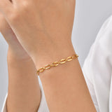 The Riviera Oval Link Bracelet