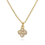 Petite Floral CZ Necklace