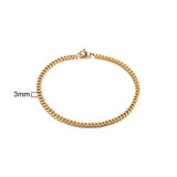 Classic Cuban Chain Bracelet