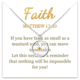 Mustard Seed Faith Necklace