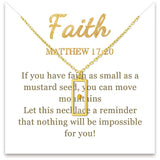 Mustard Seed Faith Necklace