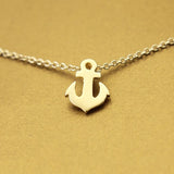 Make Waves Anchor Necklace