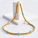 Natural Stone Bohemia Chain Bracelet