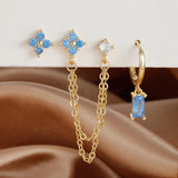 Luna Link Ear Jacket Earrings
