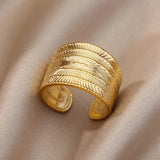 Classic Gold Band Ring - Style 6