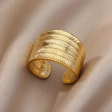 Classic Gold Band Ring - Style 15