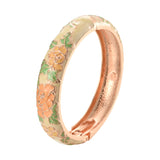 Enamel Floral Bangle
