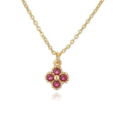 Petite Floral CZ Necklace
