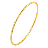 Glossy Gold Stackable Bangle