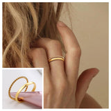 Dome Stacking Ring Set of 2