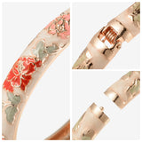 Enamel Floral Bangle