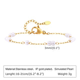 Gold Paperclip Chain Bracelet