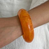 Clear Acrylic Wide Bangle