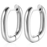 Madison Square Hoop Earrings