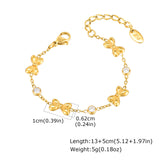Dainty Beaded Bow Bracelet