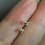 Mini Mermaid Tail Stud Earrings