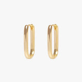 Madison Square Hoop Earrings