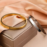 Polished Wide Cuff Bracelet