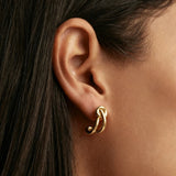 Twist Knot Stud Earrings