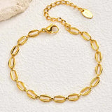 The Riviera Oval Link Bracelet