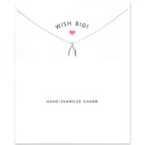 Wish Big Wishbone Necklace