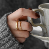 Ripple Stackable Band Ring